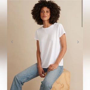 GUC Marine Layer Swing Crew Tee in Teal